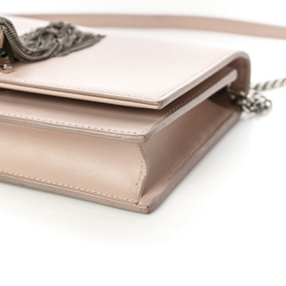 Saint Laurent Smooth Calfskin Classic Monogram Kate Tassel Chain Wallet Nude Powder 10 of 16