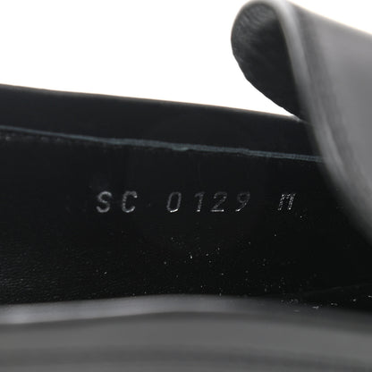 Louis Vuitton Calfskin Upper Case Flat Loafer 40 Black 8 of 8