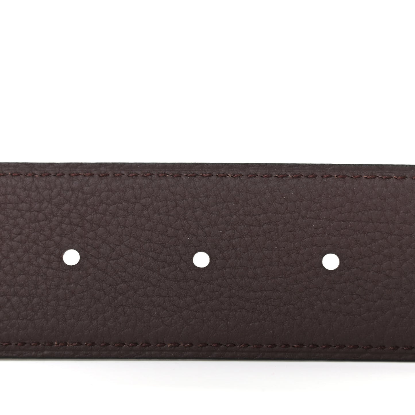 135 Togo 38mm Constance H Belt 95 Black Chocolate