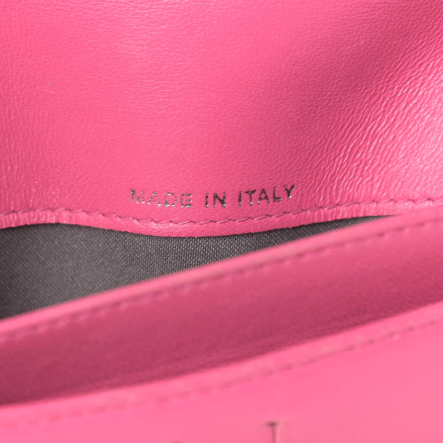 Chanel Patent Calfskin Lucky Symbols Yen Wallet Pink 7 of 10