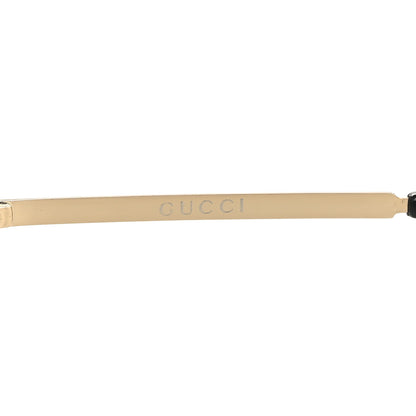 Gucci Metal Oversized Sunglasses GG 2846/S Gold Black 5 of 6