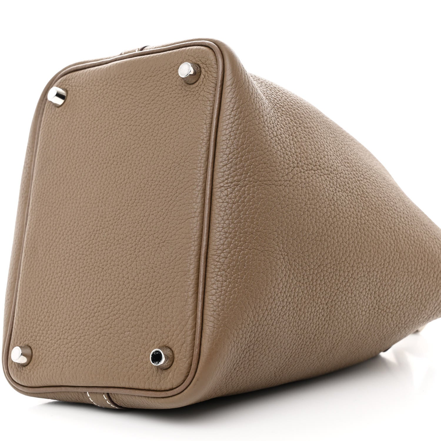 Hermes Taurillon Clemence Picotin Lock 18 PM Etoupe 10 of 10