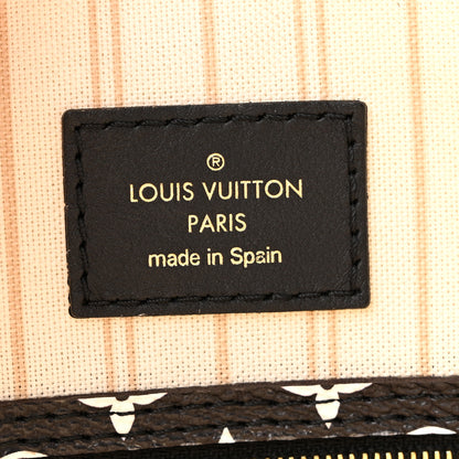Louis Vuitton Monogram Giant Jungle Neverfull MM Ivory 6 of 10