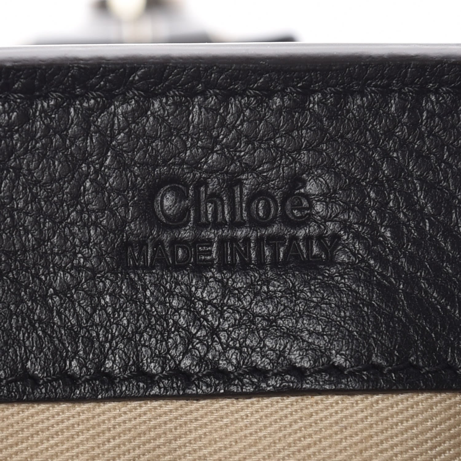 Chloe Calfskin Mini Faye Day Shoulder Bag Black 9 of 10
