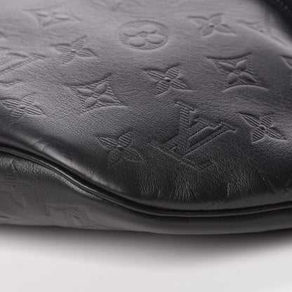 Louis Vuitton Calfskin Monogram Shadow Discovery Bumbag Black 11 of 12