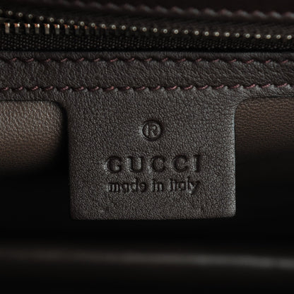 Gucci Python Medium Interlocking Shoulder Bag Grey Orange 6 of 7