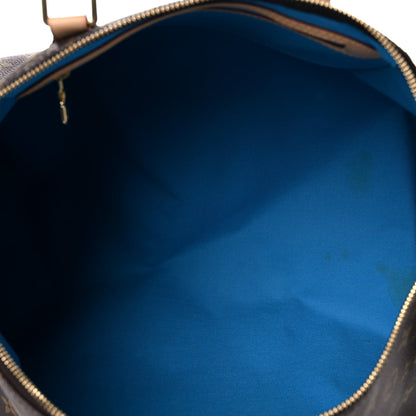 Louis Vuitton Monogram My LV Heritage Speedy 40 Blue White 5 of 25
