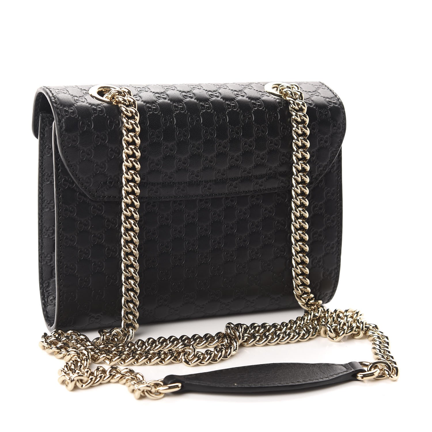 Gucci Microguccissima Mini Emily Shoulder Bag Black 3 of 12