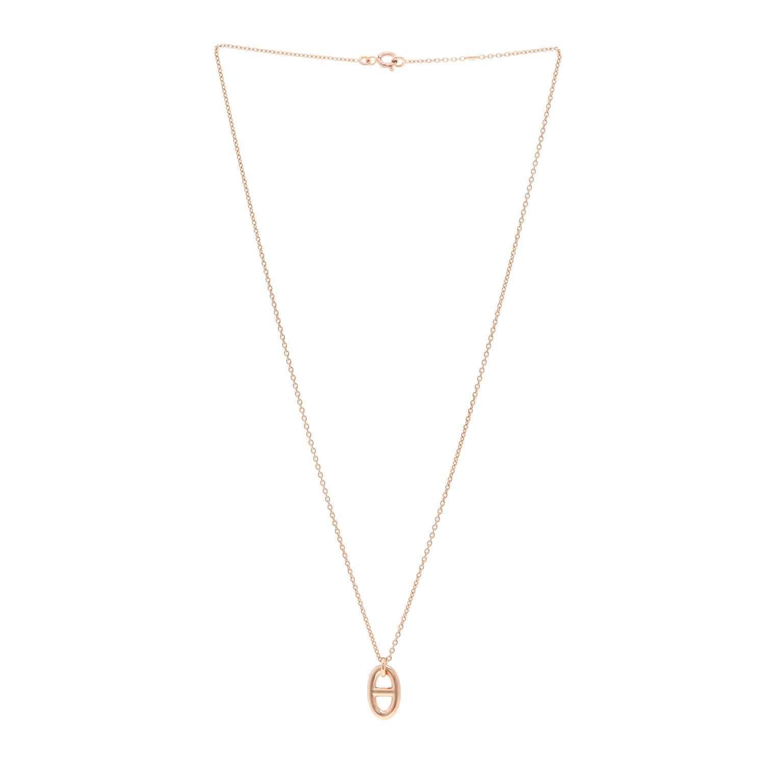Hermes 18K Rose Gold PM Farandole Pendant Necklace 3 of 5