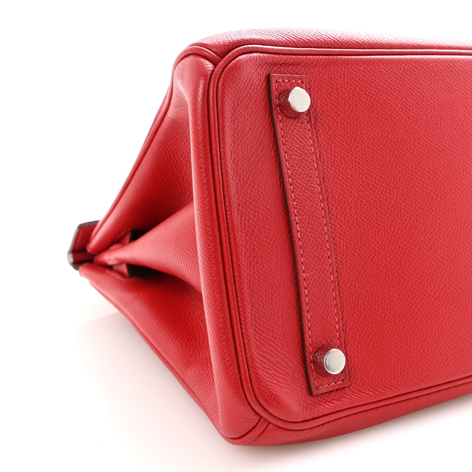 Hermes Epsom Birkin 30 Rouge Casaque 9 of 10
