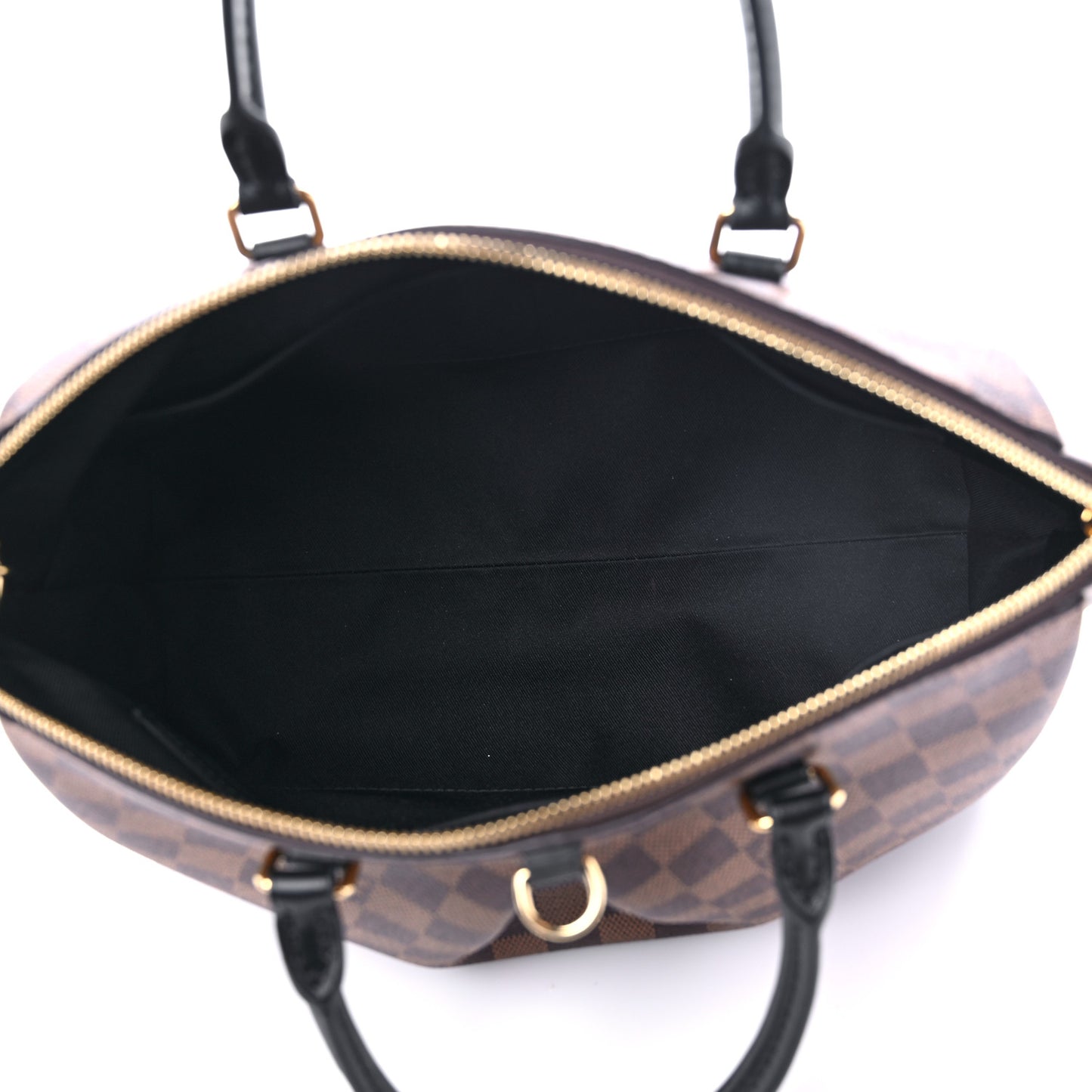 Damier Ebene Odeon Tote MM Black