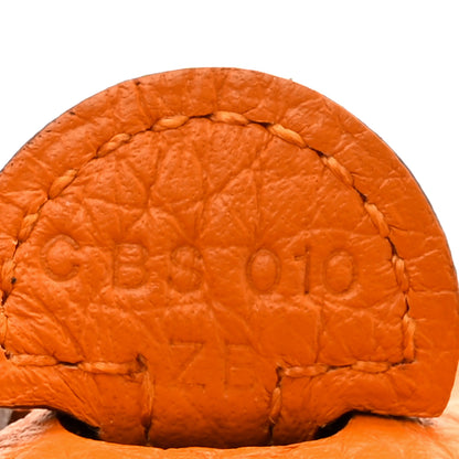 Hermes Taurillon Clemence Evelyne TPM Abricot 7 of 12