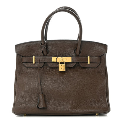 Hermes Taurillon Clemence Birkin 30 Havane 1 of 27