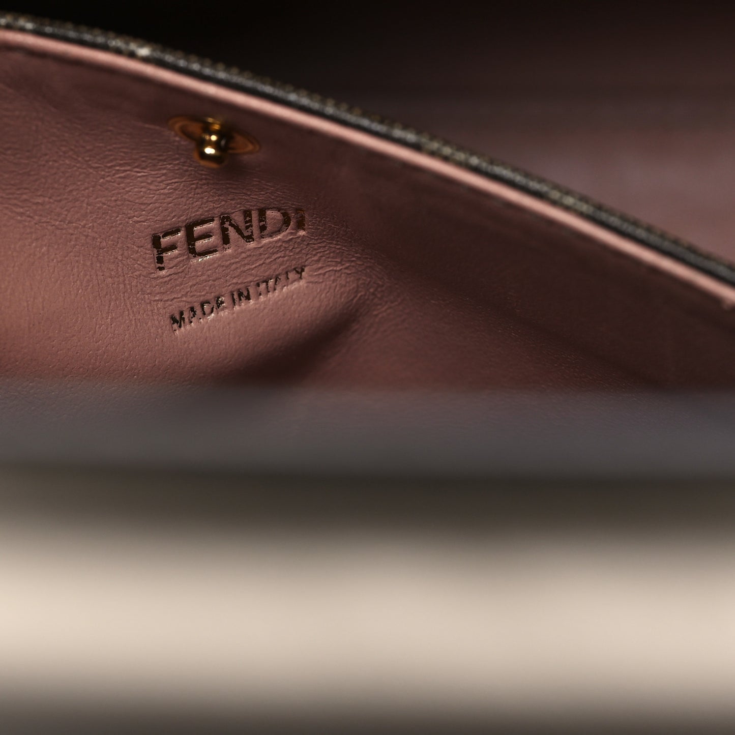 Vitello Seta Glazed Fabric FF 1974 Medium Peekaboo X-Lite Nuvola Mogano Panna