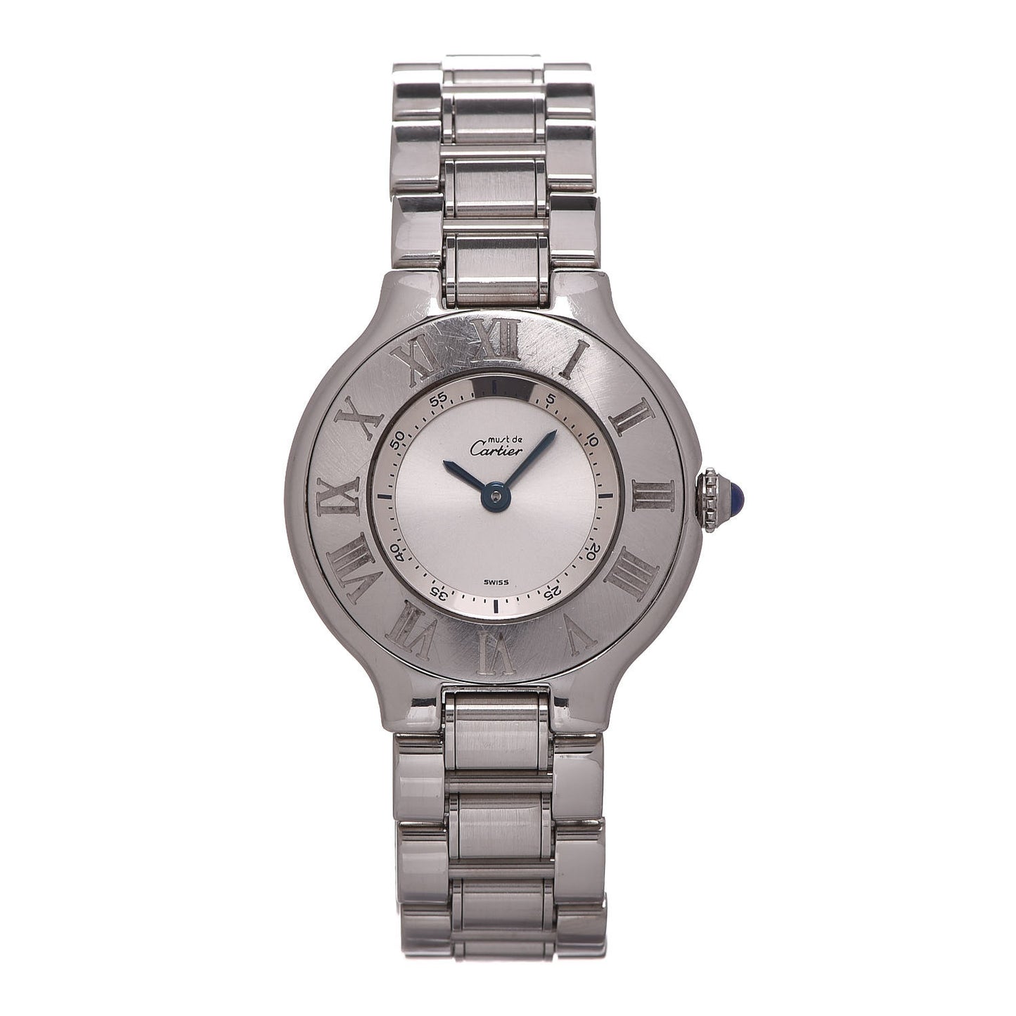 Stainless Steel 28mm Must De 21 Quartz Watch