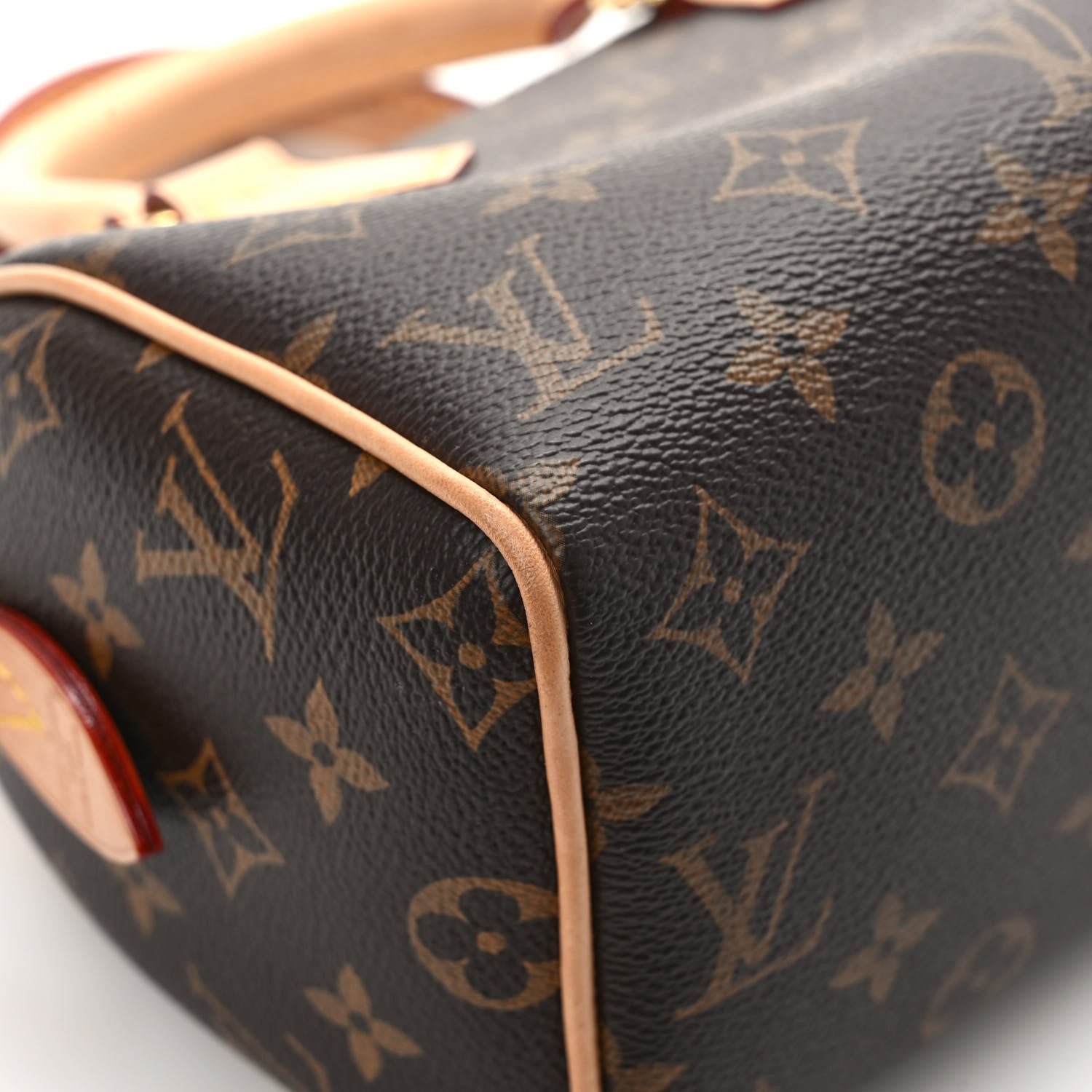 Louis Vuitton Monogram Speedy Bandouliere 20 Beige 9 of 13