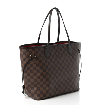 Louis Vuitton Damier Ebene Neverfull MM 3 of 10