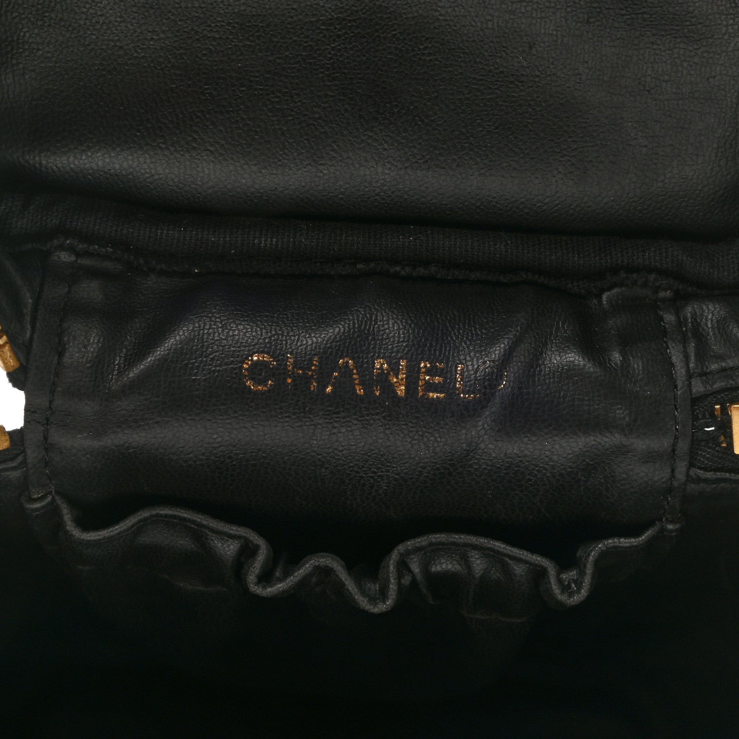 Chanel Caviar Vanity Cosmetic Case Black 7 of 11