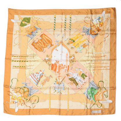 Hermes Silk Le Carnaval de Venise Scarf 90 2 of 6