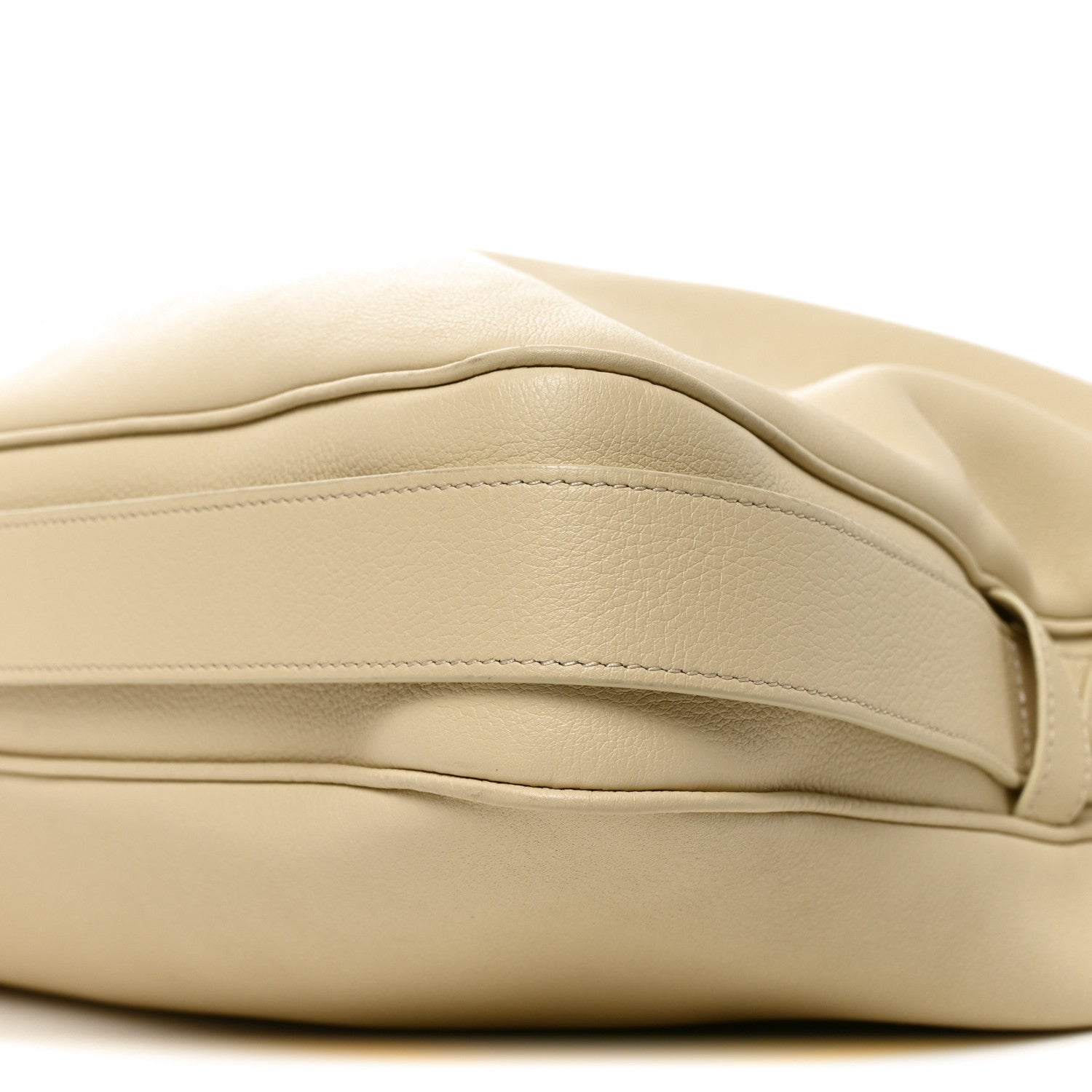 Celine Supple Calfskin Large Romy Shoulder Bag Rice 9 of 9