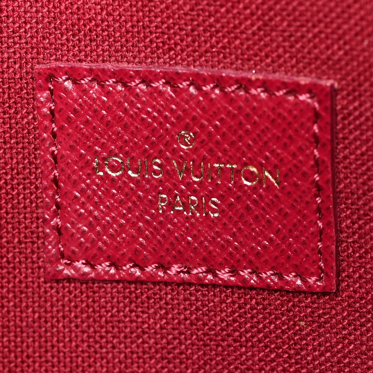 Monogram Pochette Felicie Chain Wallet Fuchsia