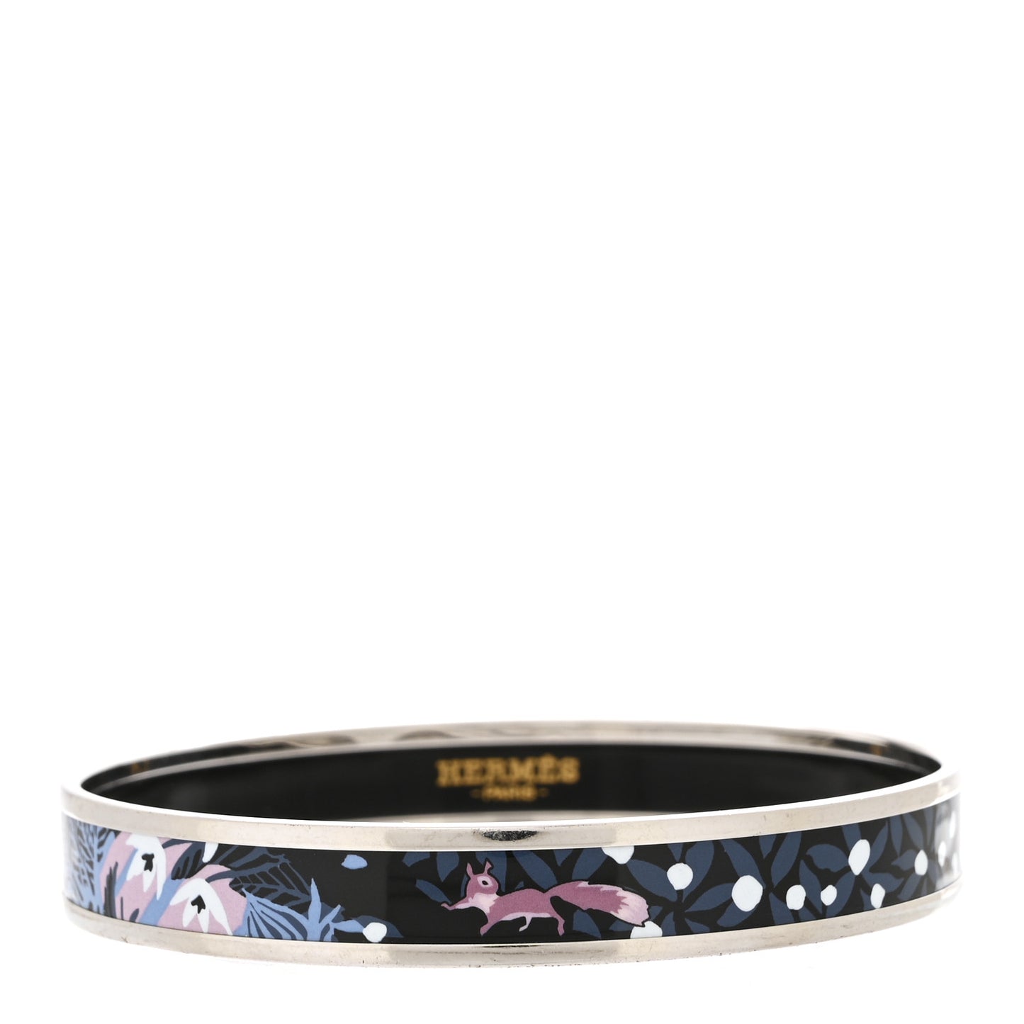Enamel Printed Narrow Dans Un Jardin Anglais Bracelet 70 Arts And Crafts