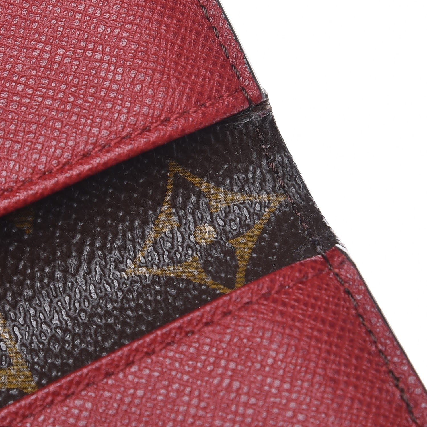 Louis Vuitton Monogram Compact Marie Wallet Rouge 9 of 9