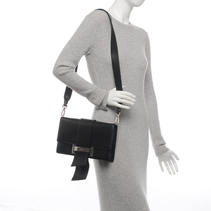 Prada City Calf Ribbon Bag Nero Black 2 of 7
