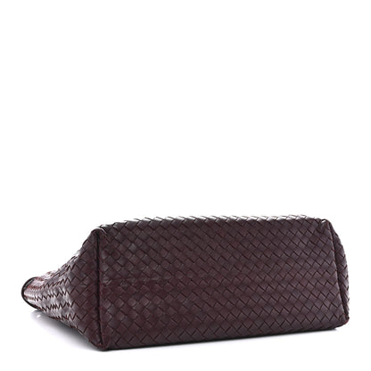 Bottega Veneta Nappa Intrecciato Bella Tote Aubergine 4 of 13