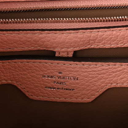 Louis Vuitton Taurillon Capucines PM Magnolia 6 of 9