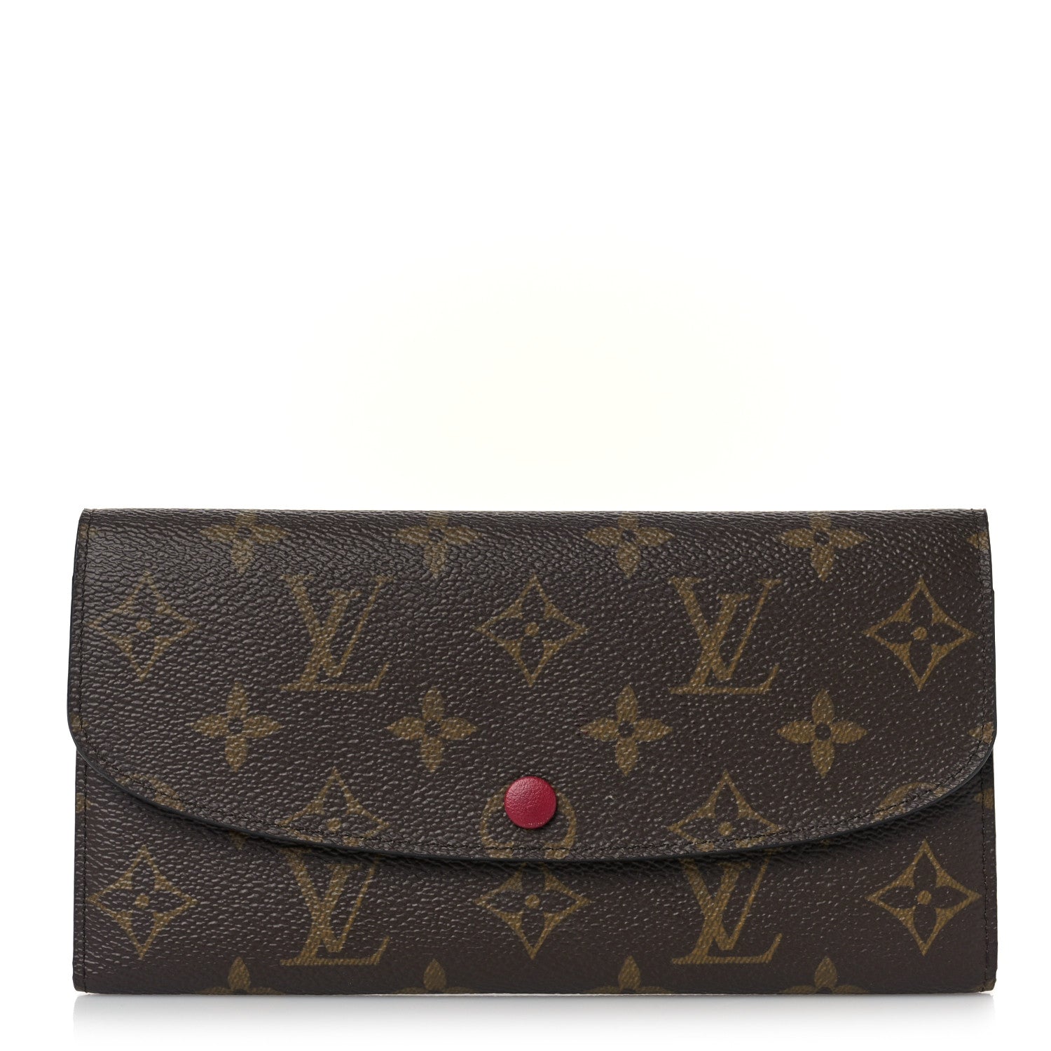 Louis Vuitton Monogram Emilie Wallet Fuchsia 1 of 8