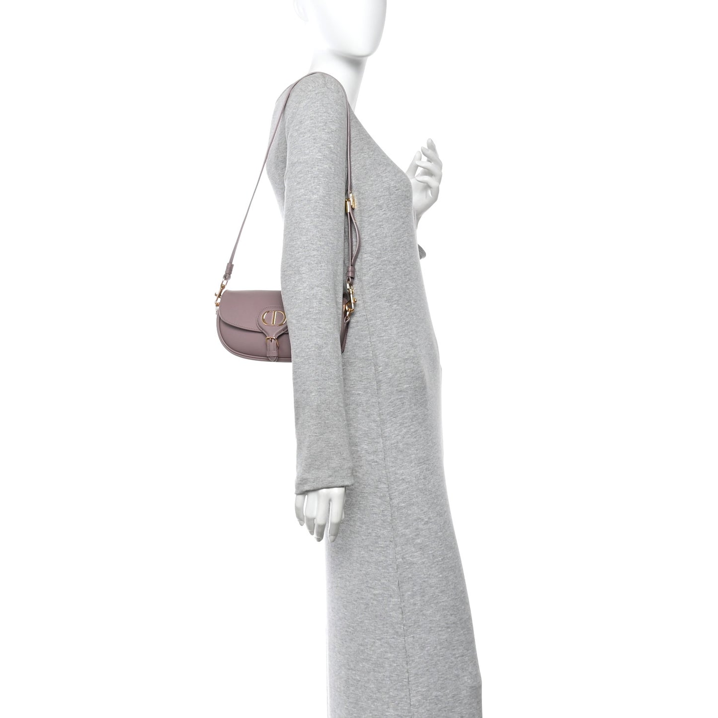 Box Calfskin East West Bobby Bag Peony Pink