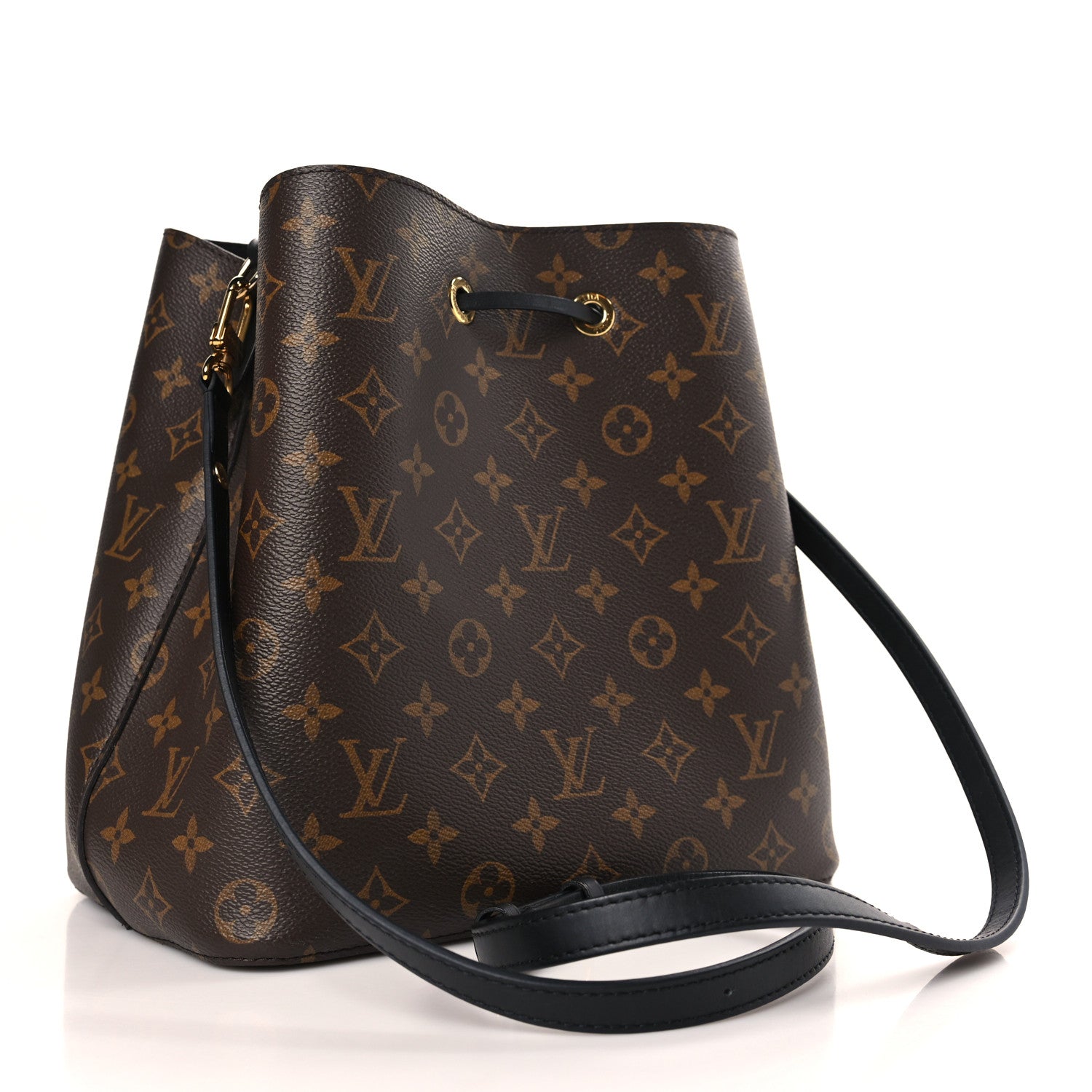 Louis Vuitton Monogram Neonoe MM Black 3 of 9