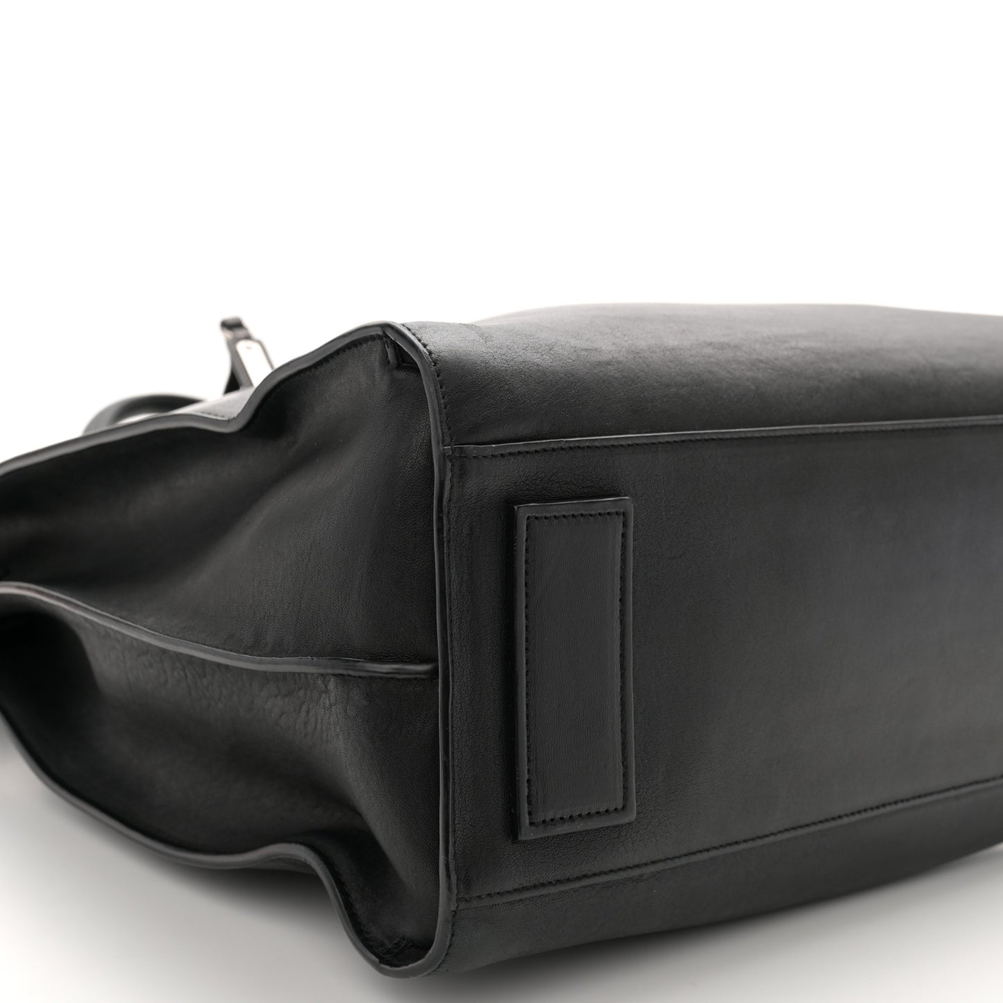 Grained Calfskin Sac De Jour Souple North South Tote Black