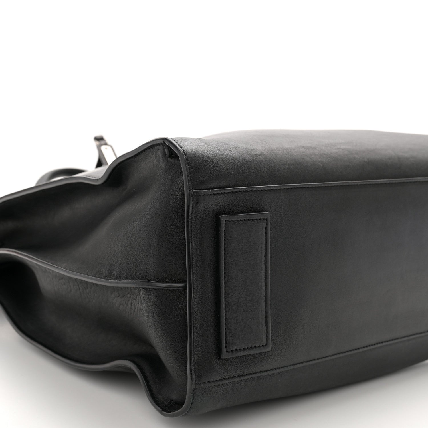Saint Laurent Grained Calfskin Sac De Jour Souple North South Tote Black 9 of 11