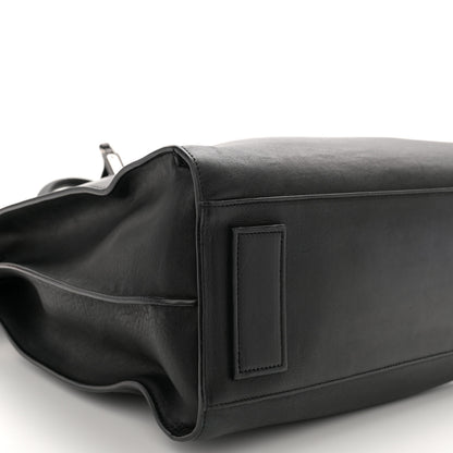 Saint Laurent Grained Calfskin Sac De Jour Souple North South Tote Black 9 of 11