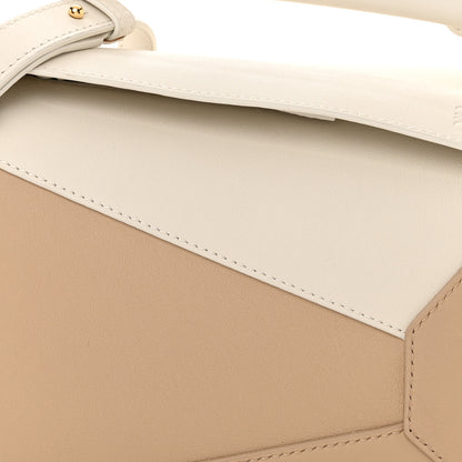 Loewe Classic Calfskin Small Puzzle Edge Bag Soft White Paper Craft 8 of 11