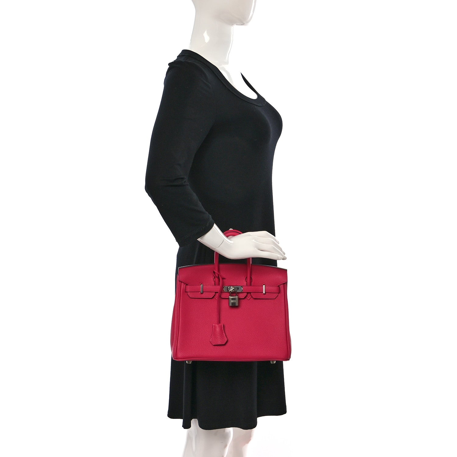 Hermes Togo Birkin 25 Rose Mexico 2 of 9