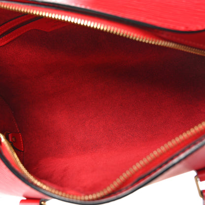 Louis Vuitton Epi Soufflot Castillan Red 5 of 9