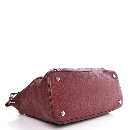 Louis Vuitton Monogram Lambskin Antheia Ixia MM Fuchsia 5 of 8