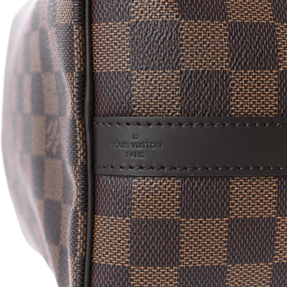 Louis Vuitton Damier Ebene Speedy Bandouliere 25 6 of 9