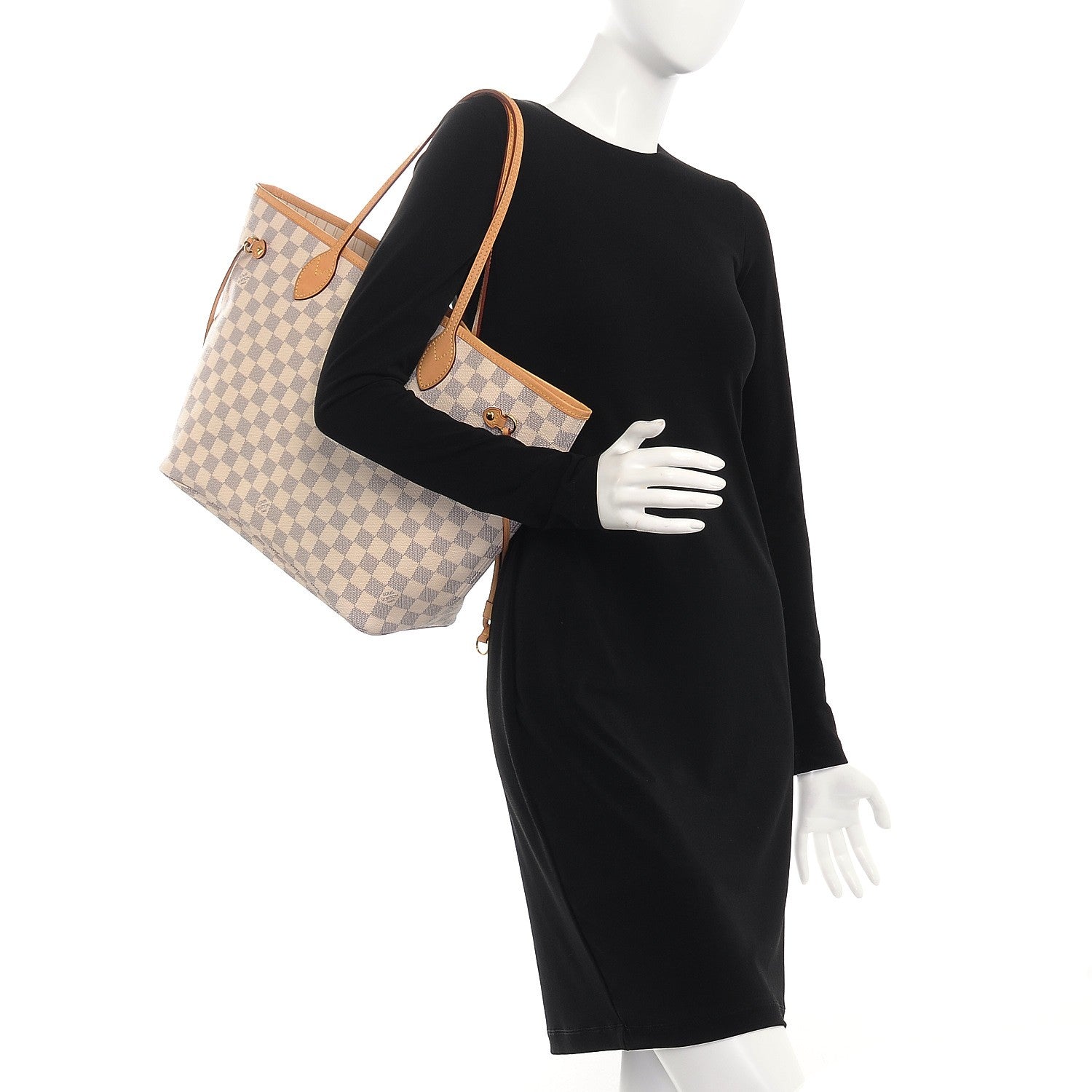 Louis Vuitton Damier Azur Neo Neverfull MM 2 of 13