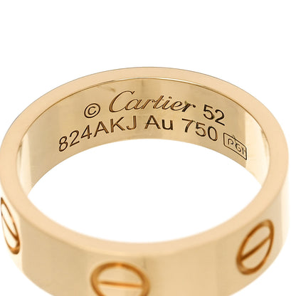 Cartier 18K Yellow Gold 5.5mm LOVE Ring 52 6 4 of 5