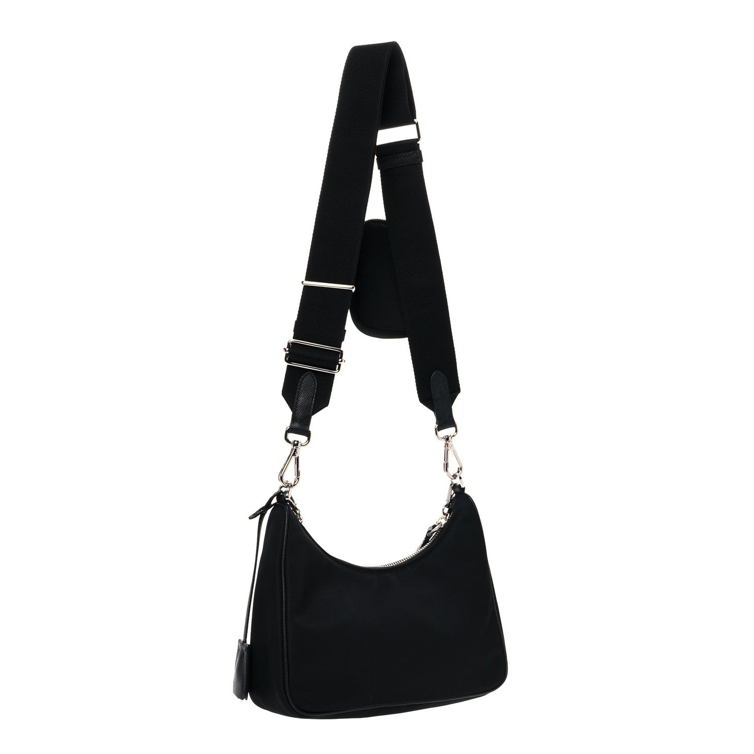Prada Nylon Re-Edition 2005 Shoulder Bag Black 3 of 12
