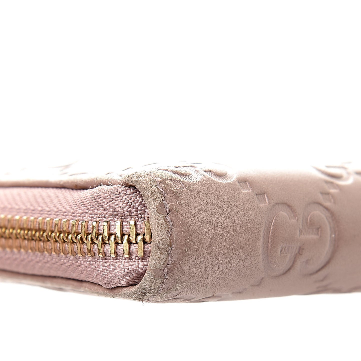 Guccissima Zip Around Wallet Pink