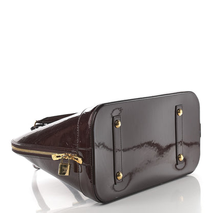 Louis Vuitton Vernis Alma GM Amarante 4 of 9