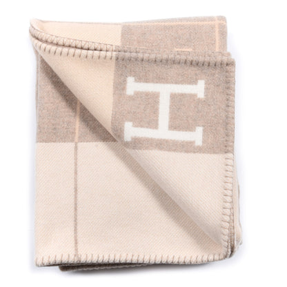 Hermes Wool Cashmere Avalon III Blanket Coco Camomille 2 of 4