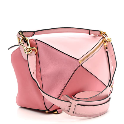 Loewe Calfskin Medium Puzzle Bag Soft Pink 3 of 13