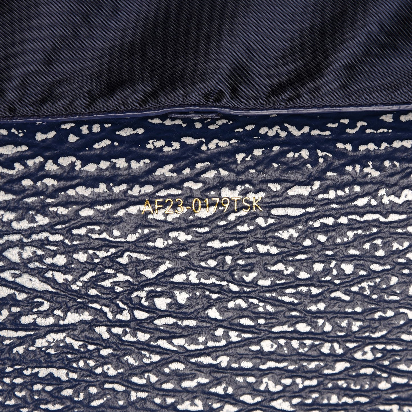 3.1 Textured Calfskin Medium Pashli Satchel Royal Blue