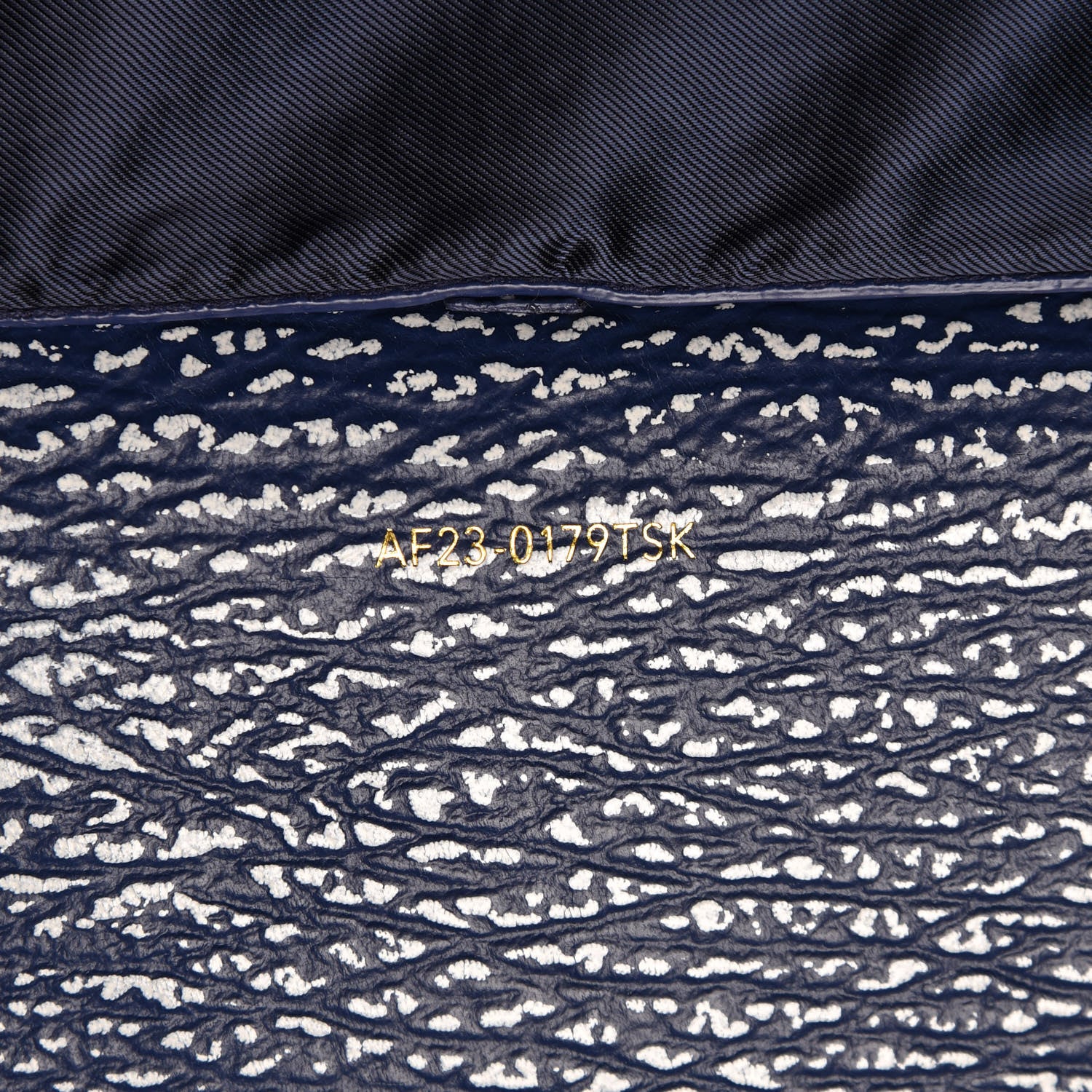 3.1 Phillip Lim 3.1 Textured Calfskin Medium Pashli Satchel Royal Blue 8 of 10